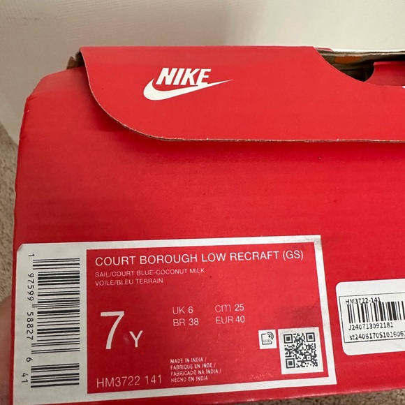 Nike Court Borough Low Recraft Shoes - Picture 5 of 5